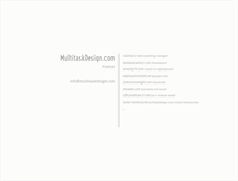 Tablet Screenshot of multitaskdesign.com